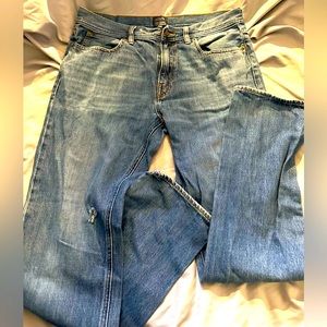 Men’s J. Crew distressed
